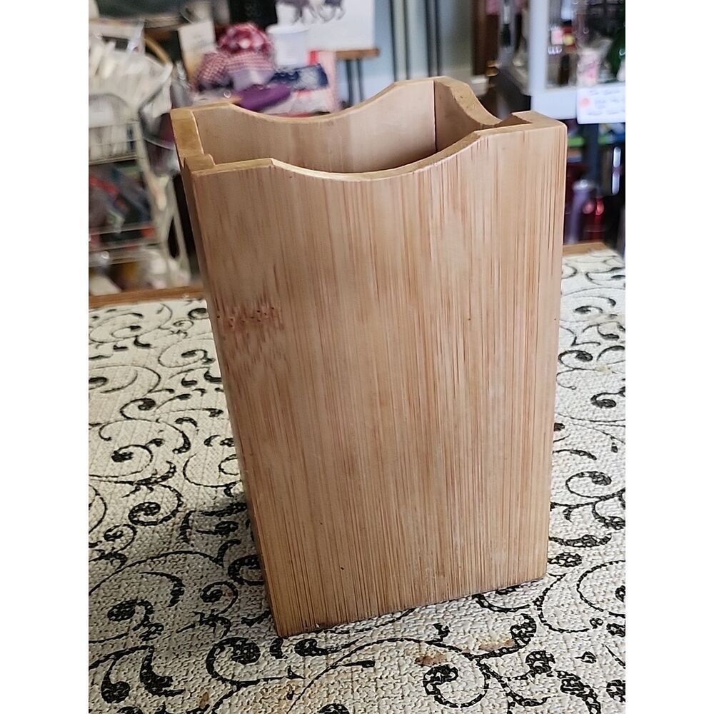 Ocean Star Bamboo Utensil Holder  #1